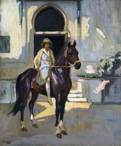 Alice On Sultan Tangier 1913