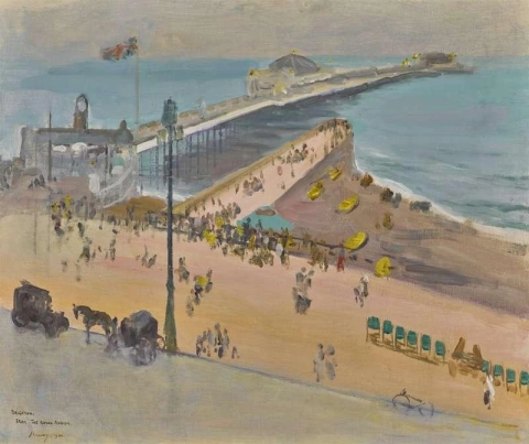 Brighton From The Royal Albion 1936