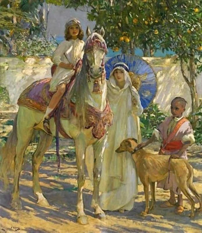 Em Marrocos 1913