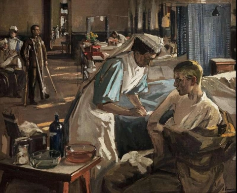 Londoner Krankenhaus 1914