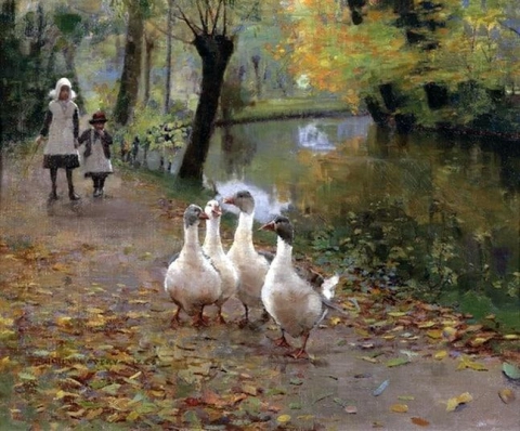 The Goose Girls 1885