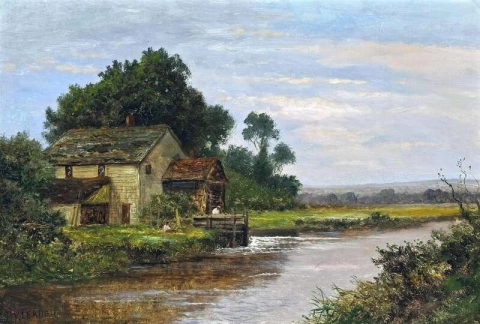Un cottage vicino al fiume