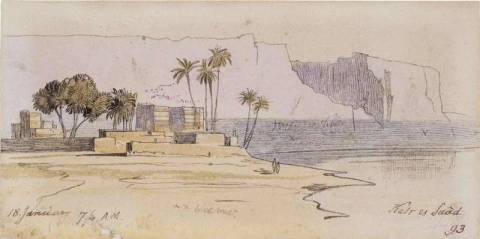 Kasr-es-saad Ägypten 1854