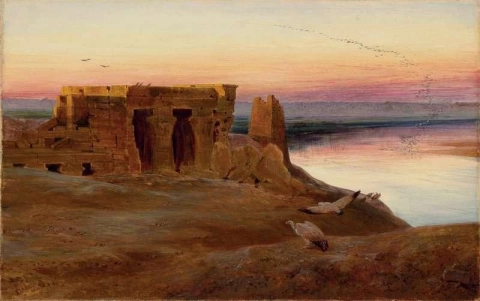 Kom Ombos Egypten 1856