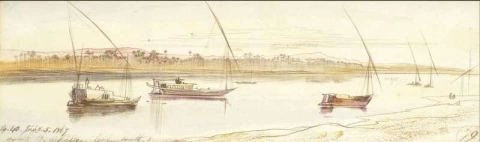 ナイル川沿い 1867