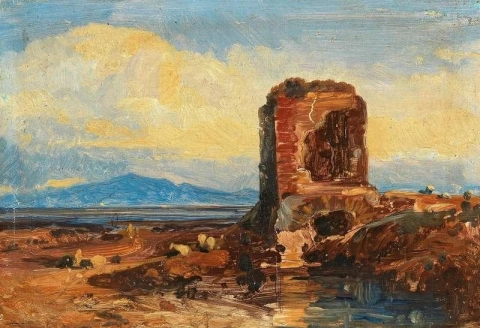 Ruinas en la Campaña Ca. 1873
