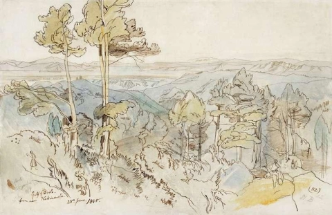 Il Golfo di Brolo dal vicino Kokkinomilia 1848