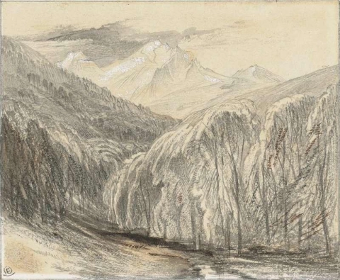 Il Passo Del Monte D'Oro Corsica 1868