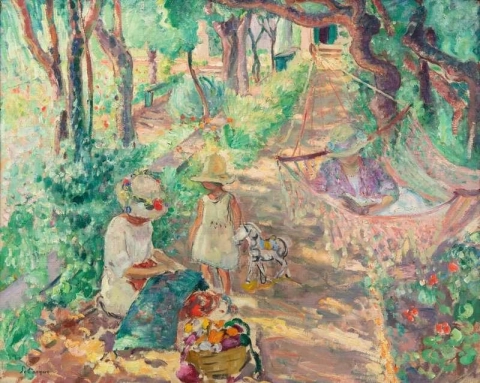 Zomer in de tuin 1906-1907