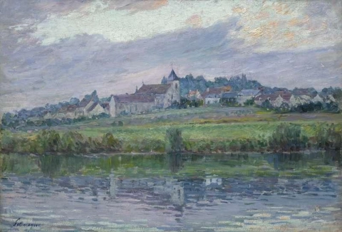 モンテヴラン近くのマルヌ川の岸辺 1900-04