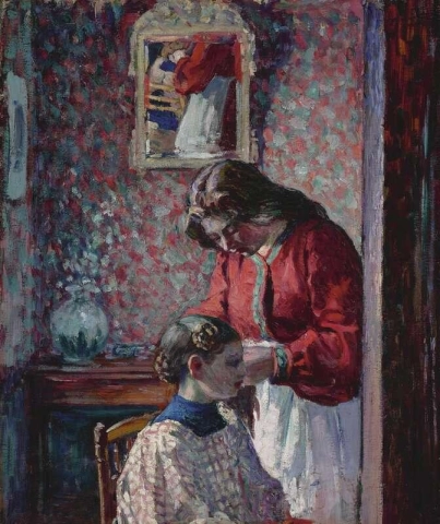 Il parrucchiere 1900-05 circa