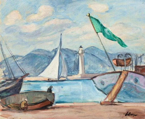 Hamnen i Saint-Tropez