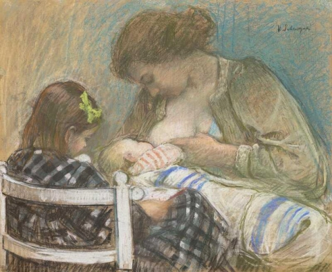 الأمومة 1900