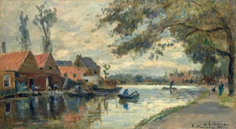 鹿特丹运河 1895