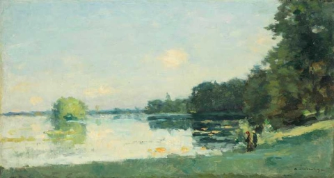 Die Mortefontaine Ponds im Herbst 1894
