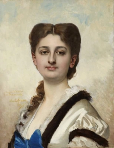 Retrato de una dama 1873