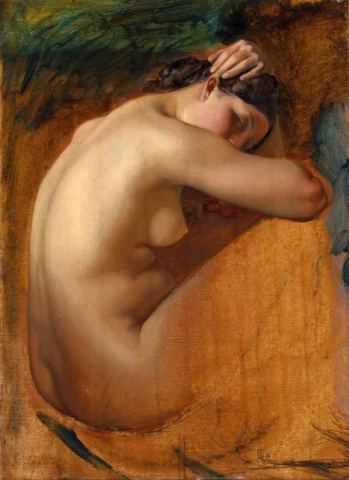 Study Of A Female Nude 1840