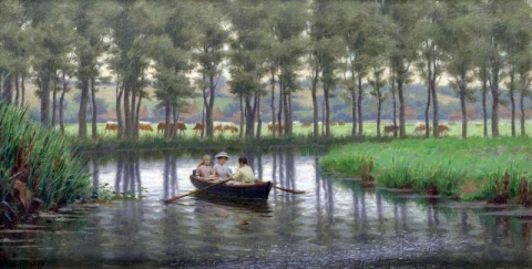 A Day Out On The River 1917