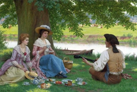 Una festa con picnic 1920