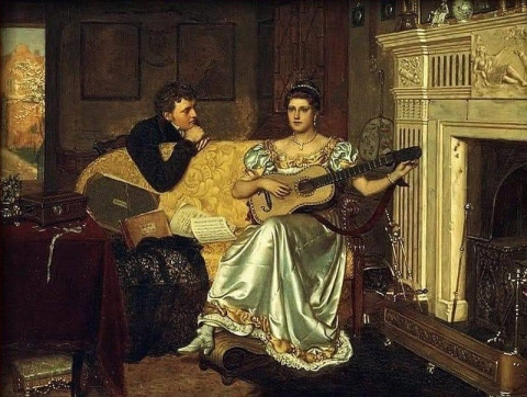 Say What Shall Be The Burden Of My Song 1881
