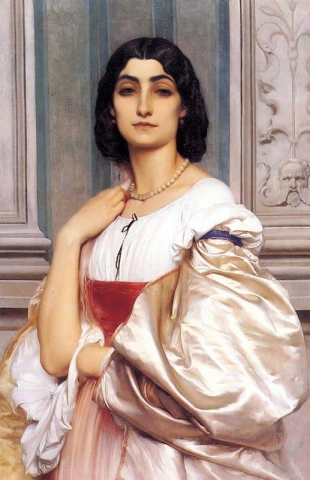 Una dama romana 1858-59