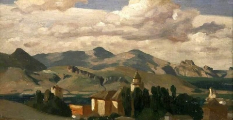 En spansk utsikt 1866