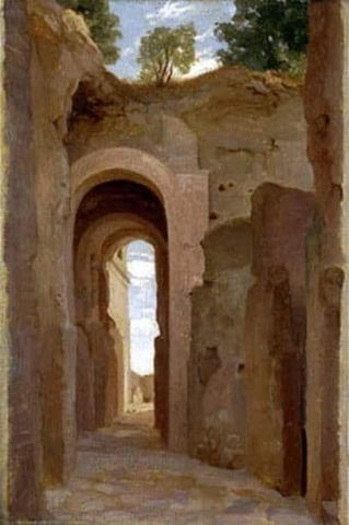 Arco en el Palatino después de 1859