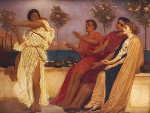 希腊女孩跳舞