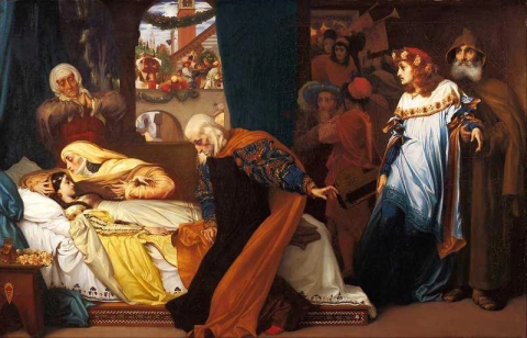 Julies fingerede død 1856-58