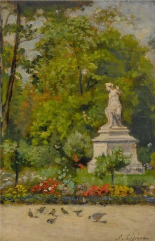 At the Luxembourg Gardens - Study