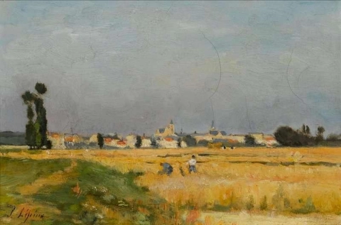 Die Ernte um Caen 1877-80
