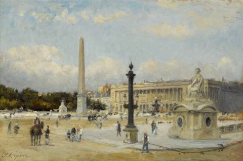Place De La Concorde Ca. 1878-82