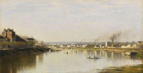 The Seine in front of Saint-Denis