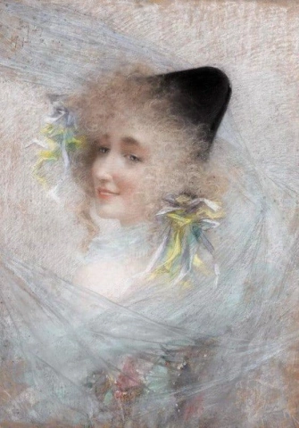 Head Of A Young Beauty 1892