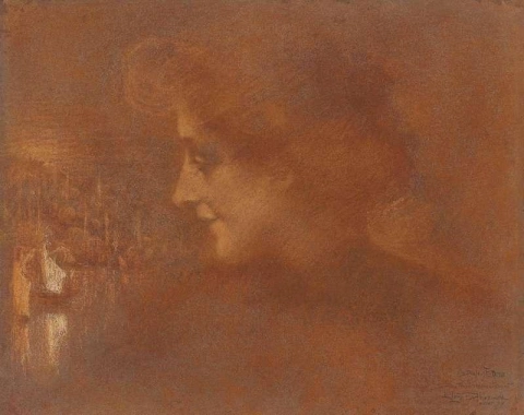 Portret van Isolde 1899