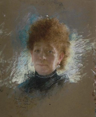 Estudo para um retrato de Madame Edouard Pailleron