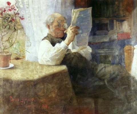 Portret van vader 1884