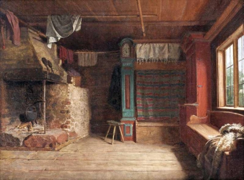 Интерьер Фран Даларна 1859