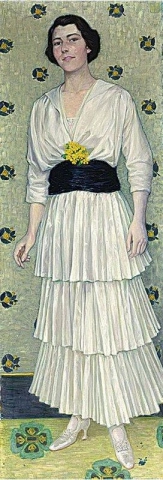 Een portret van mevrouw Nijhoff-seldorff