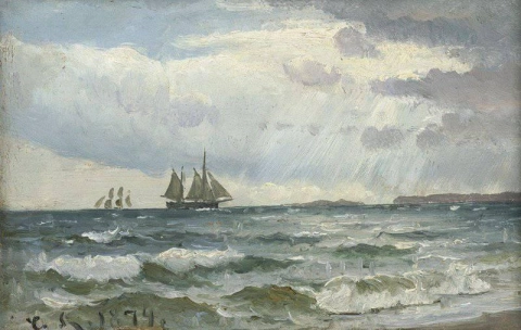 斯卡恩特殊海滩 1874