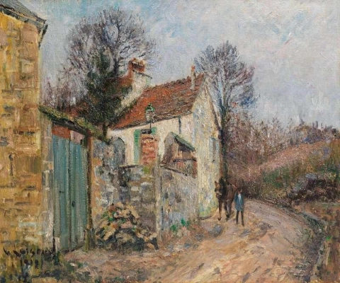 Le Chemin De La Plaine Pontoise 1912
