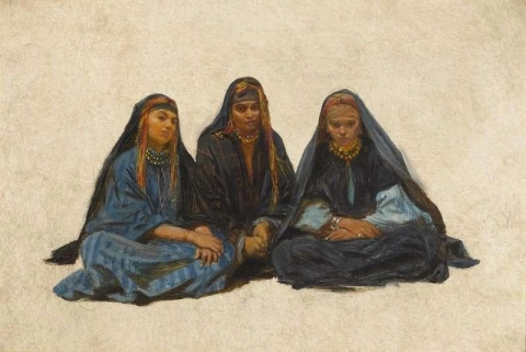 Zingende meisjes 1888