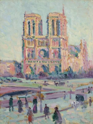 Notre-Dame de París Hacia 1910