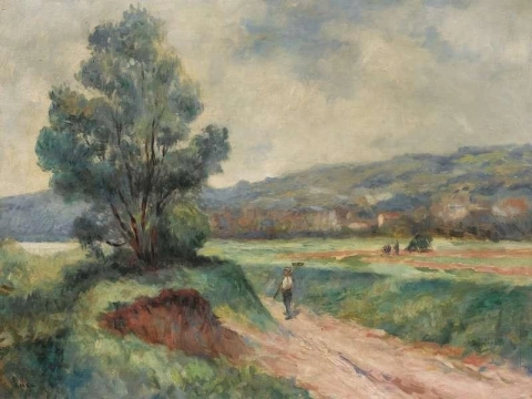 Paesaggio intorno a Rolleboise, 1925 circa