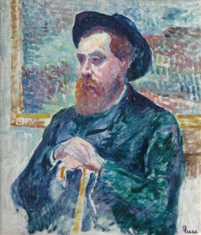 Portret van de beeldhouwer Albert Marque, ca. 1903