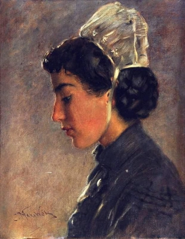 브르타뉴 소녀 1904