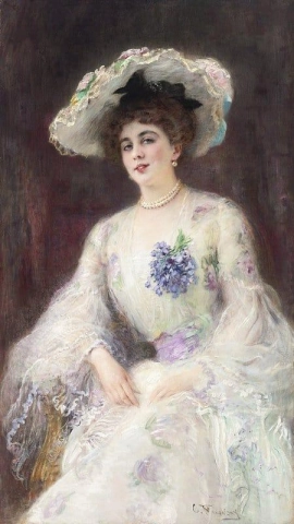 Portret van een dame 1905