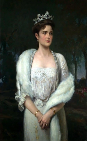 Porträt der Kaiserin Alexandra Fjodorowna
