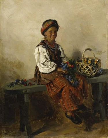 우크라이나 소녀 1881