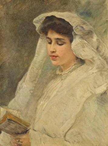 Kvinne som leser